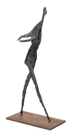 Raffaello Arcangelo Salimbeni, Figura. Bronzo su basamento in ferro. cm...