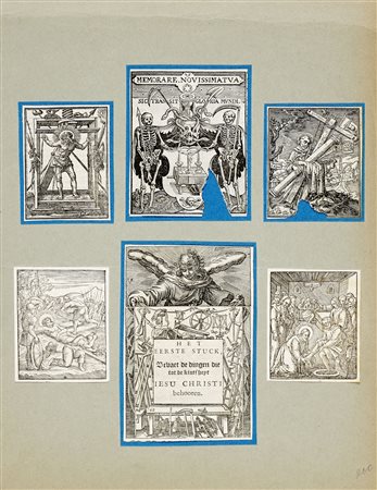 Autori vari, Lotto composto di 64 piccole incisioni antiche. 1600-1800....