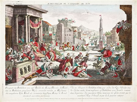 Autori vari, Lotto composto di 61 stampe antiche. Tecniche miste e dimensioni...