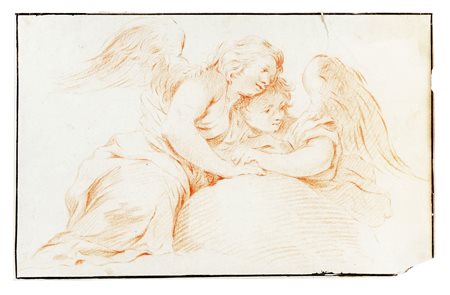 Autori vari, Lotto composto di 35 disegni antichi. Tecniche miste e...