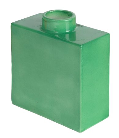 Gio Ponti, Vaso da fiore verde per Richard Ginori. 1930 ca. Ceramica...