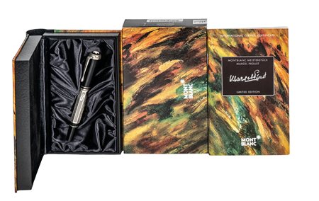 Montblanc, Penna in edizione limitata - Marcel Proust (fontana). 1999. Fusto...