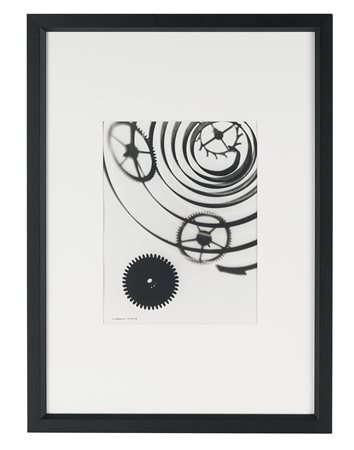 Luigi Veronesi, Fotogramma. 1978. Fotogramma. mm 33x25 ca. Firma, tiratura e...