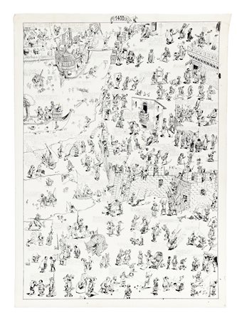 Benito Jacovitti, Hei! Bisogna spostare i cannoni. Non vedete che le palle...