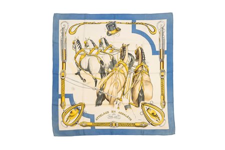 Hermès - Foulard Attelage en Arbalète, 1972