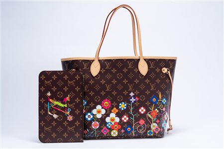 Louis Vuitton - Borsa Neverfull LV per Takashi Murakami