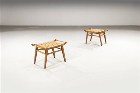 PRODUZIONE ITALIANA<BR>Coppia di sgabelli