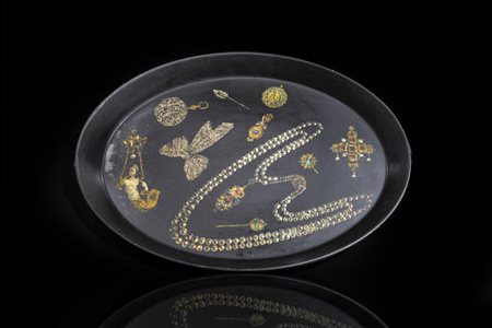 PIERO FORNASETTI<BR>Milano 1913 - 1988<BR>Vassoio