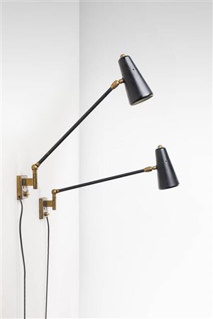STILNOVO<BR>Coppia appliques regolabili