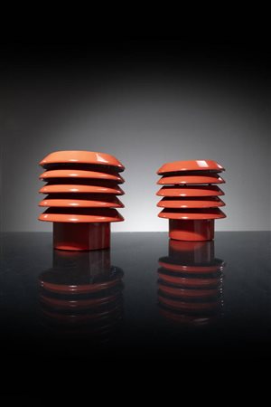ELIO MARTINELLI<BR>Coppia di lampade da tavolo mod. 645