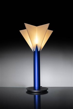 SALVATORE GREGORIETTI<BR>Lampada da tavolo mod. Astra