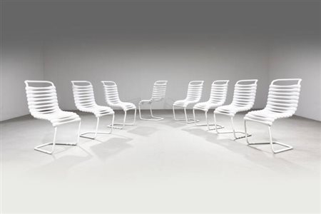 KARIM RASHID<BR>Otto sedie mod. Bounce