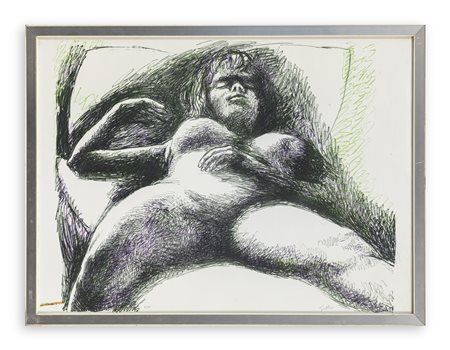 RENATO GUTTUSO (1911-1987) - Tre nudi - 1, 1972