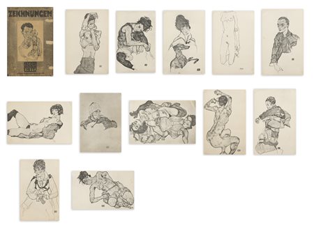 EGON SCHIELE (1890-1918) - Zeichnungen - Egon Schiele, 1917