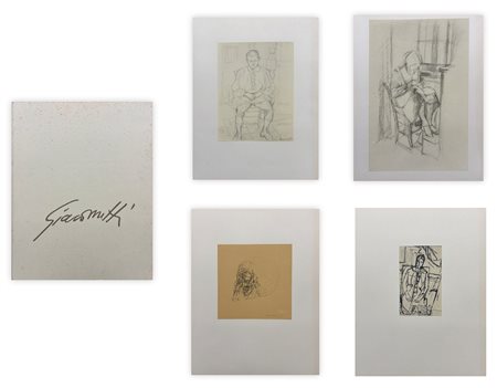 ALBERTO GIACOMETTI (1901-1966) - Quarantacinque disegni di Alberto Giacometti, 1963