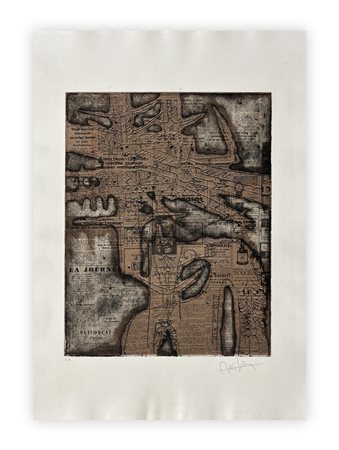 WIFREDO LAM (1902-1982) - Images (Plate X), 1961
