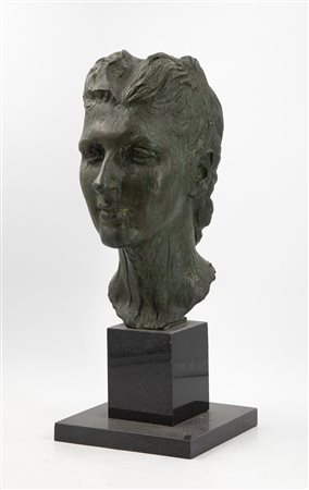 FRANCESCO MESSINA (1900-1995) - Ritratto di signora, 1953