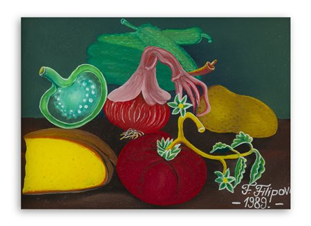 FRANJO FILIPOVIC (1930-2009) - Senza Titolo, 1989