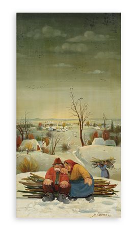 MILOVAN SVASTEC (1922) - Senza Titolo, 1972
