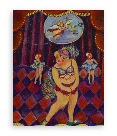 ANSELMA FERRARI (1926-2017) - Senza Titolo, 1986