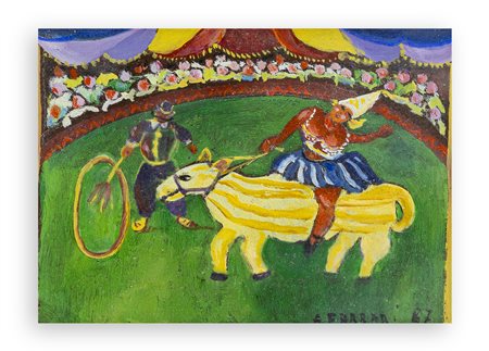 ANSELMA FERRARI (1926-2017) - Senza Titolo, 1987