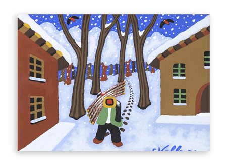 SERAFINO VALLA (1919-2014) - Senza Titolo, 1973