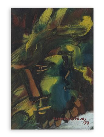 GIANDANTE X (1900-1984)  -Senza Titolo, 1973