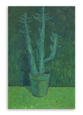 VINCENZO BENDINELLI (1931-1997) - Il cactus verde