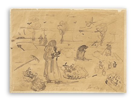 FILIPPO DE PISIS (1896-1956) - L'orto dei frati, 1930