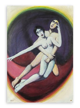 POMPEO BORRA (1898-1973) - Paolo e Francesca, 1963