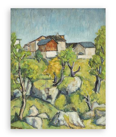 FIORENZO TOMEA (1910-1960) - Paesaggio cadorino