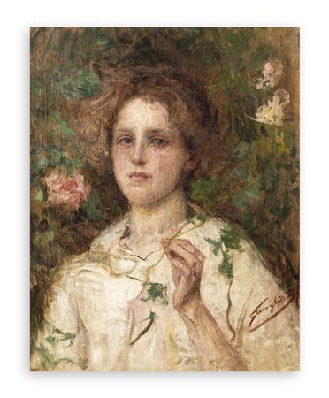 CARLO STRAGLIATI (1868-1925) - Senza Titolo