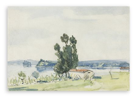 DOMENICO DE BERNARDI (1892-1963) - Senza Titolo, 1947