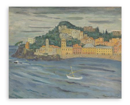 GIUSEPPE MONTANARI (1889-1970) - La penisola di Sestri Levante