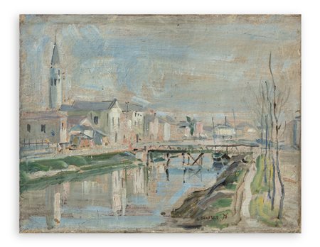 ARMANDO TONELLO (1897-1990) - Oriago