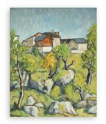 FIORENZO TOMEA (1910-1960) - Paesaggio cadorino