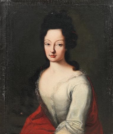 PITTORE DEL XVII SECOLO - Ritratto della contessa Tonso, nata Pascalis, 1704