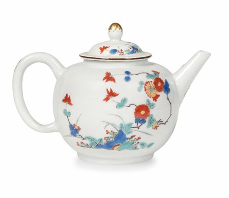 TEIERA IN PORCELLANA, MEISSEN, 1730 CA