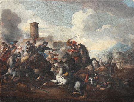 JACQUES COURTOIS DETTO IL BORGOGNONE - (cerchia di)