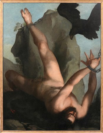 ANTONIO ZANCHI - Prometeo incatenato, 1670 ca