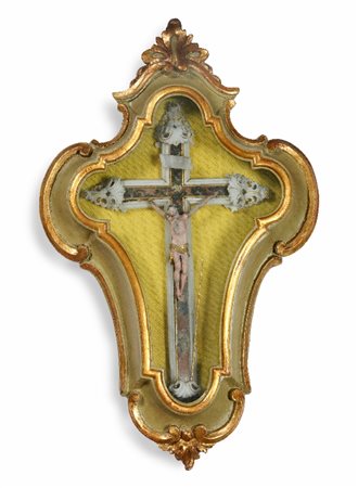 CROCEFISSO IN ALABASTRO, TRAPANI, XVII-XVIII SECOL