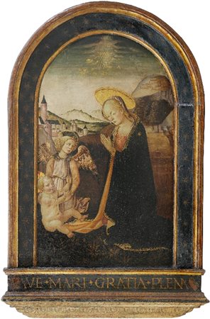 MAESTRO DI SAN MINIATO - Vergine in adorazione del Bambino