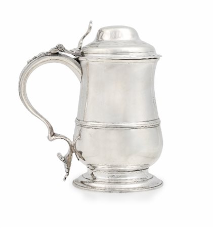 TANKARD GIORGIO II IN ARGENTO, LONDRA, 1759, ARGEN