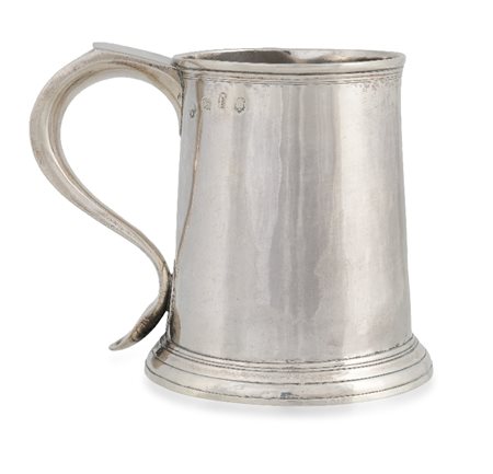 MUG GIORGIO II IN ARGENTO, LONDRA, 1741, ARGENTIER
