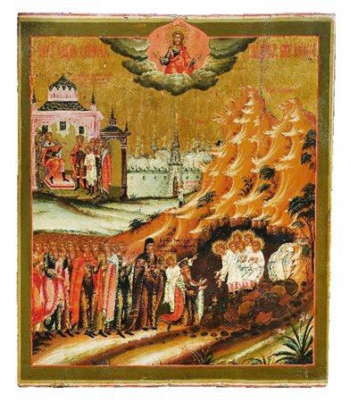 ICONA RUSSA DEL XVIII SECOLO - 