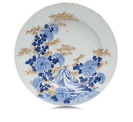 GRANDE PIATTO IN PORCELLANA, CINA