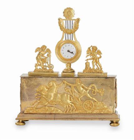 PENDOLA DA APPOGGIO LUIGI XVI IN BRONZO DORATO, PA