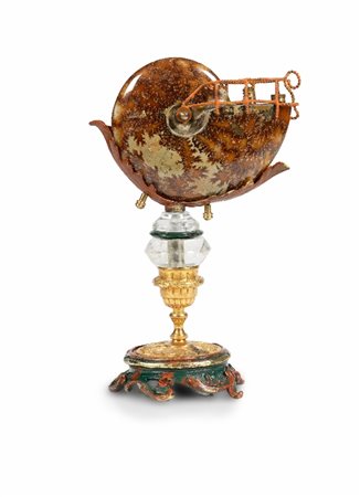SCULTURA IN PIETRA DURA, CRISTALLO DI ROCCA E META