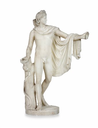 SCULTORE DEL XIX SECOLO - Apollo del Belvedere