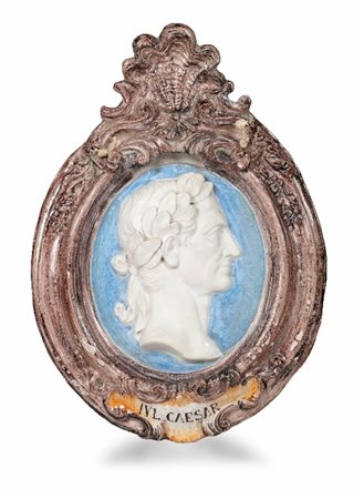 SCULTORE DEL XVIII SECOLO - Profilo di Giulio Cesare